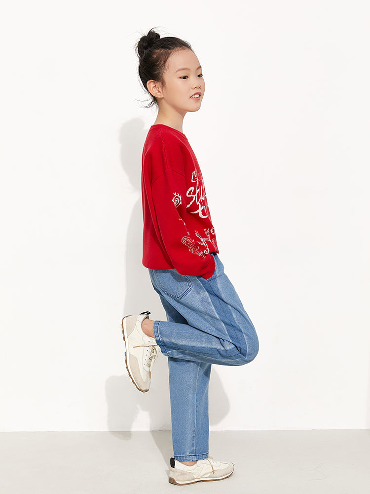 Tide Brand Unisex Car Night Print Trousers