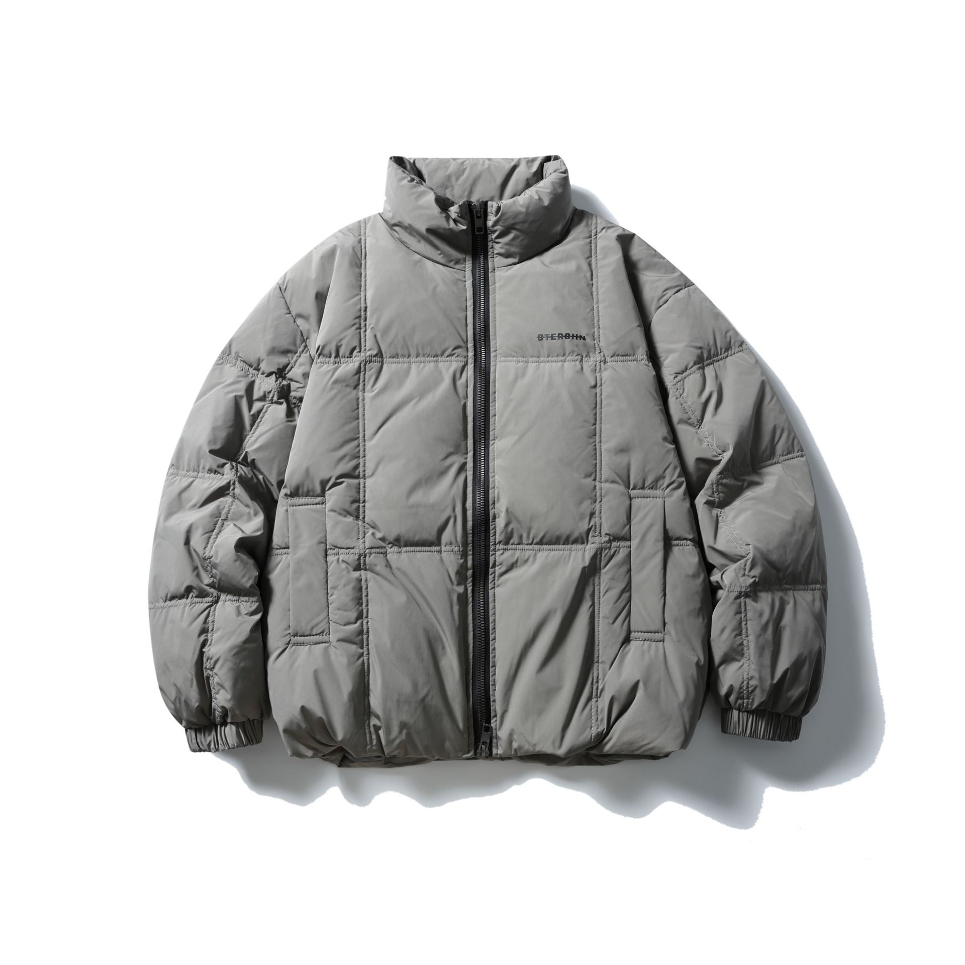 Stand Collar Unisex Thickened Down Jacket