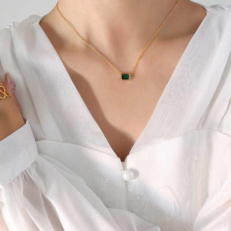Euro-American Unisex Retro Non-Fading Light-Luxury  Necklace