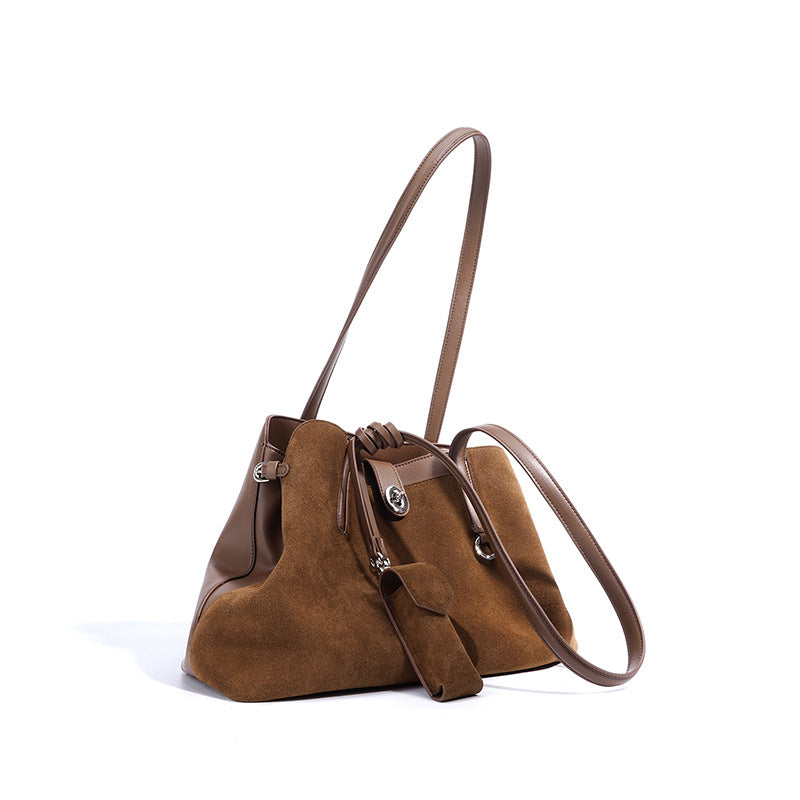 Soft-leather Vintage Minimalist Versatile Shoulder Bag