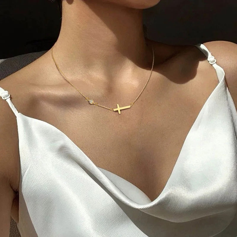 Simple Necklace Womens Fashion Pendant For Everyday Wear