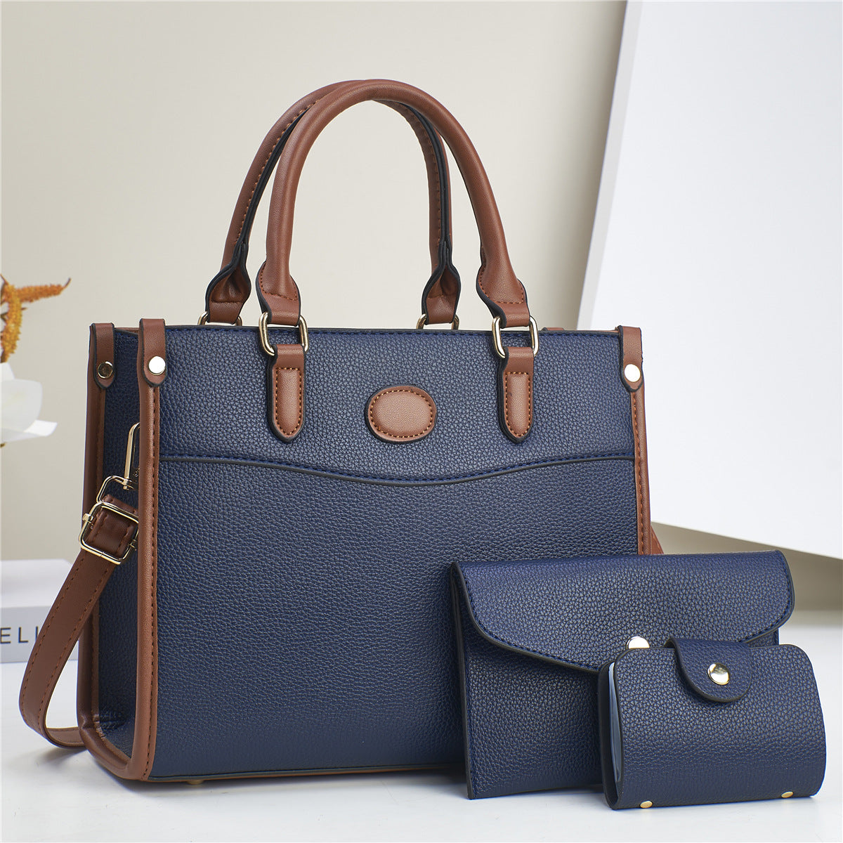 Stylish Three-Piece Shoulder Bag Set For Women Mother-and-Child Bags