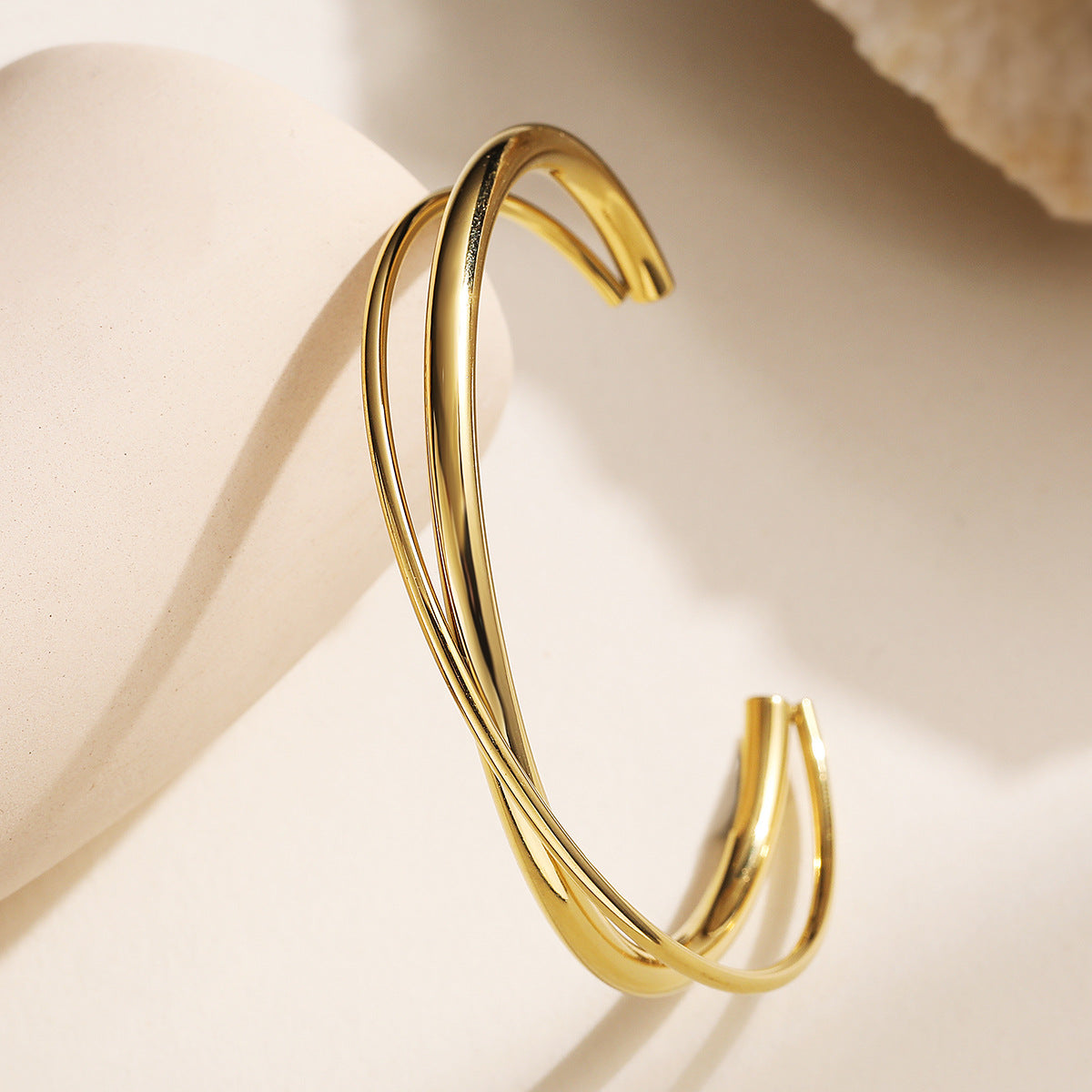 Stainless Steel Niche Personalized Cross Bracelet